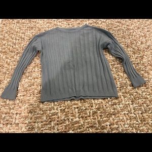 Blue super soft sweater